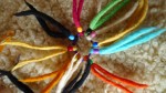 élastique coloré 9 brins multicolores
